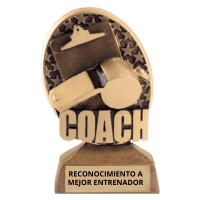 Reconocimiento a Mejor Entrenador